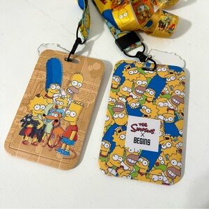 The Simpsons Character Lanyards Set